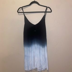 Raviya Black & White Ombré Dress